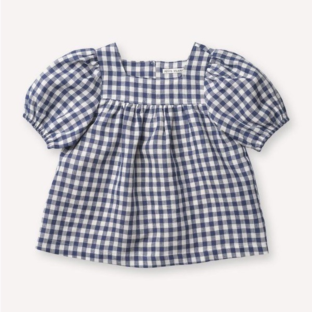 Petits Vilains Anaïs Square Neck Blouse